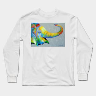 Smiling elephant Long Sleeve T-Shirt